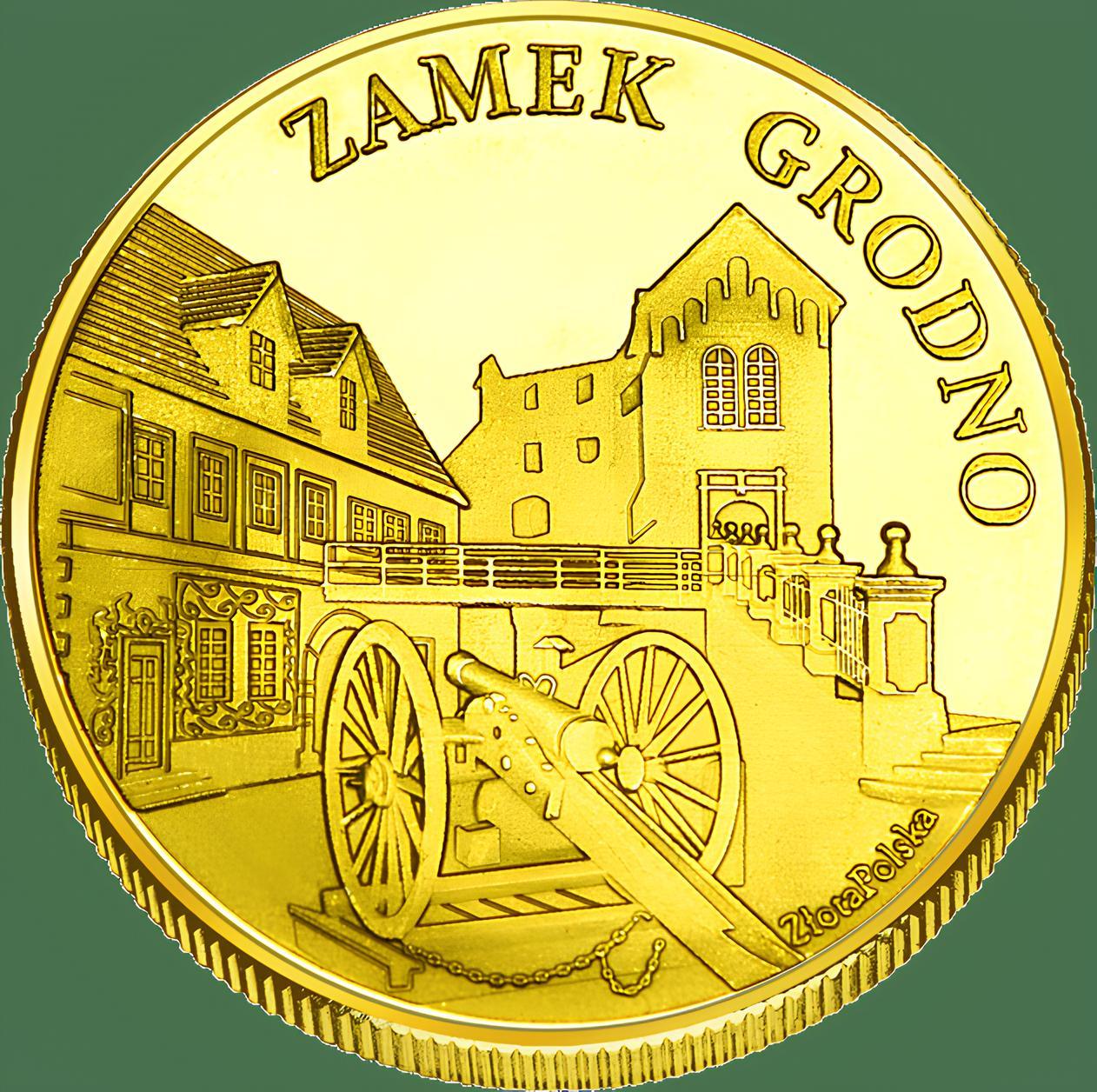 Zamek Grodno moneta